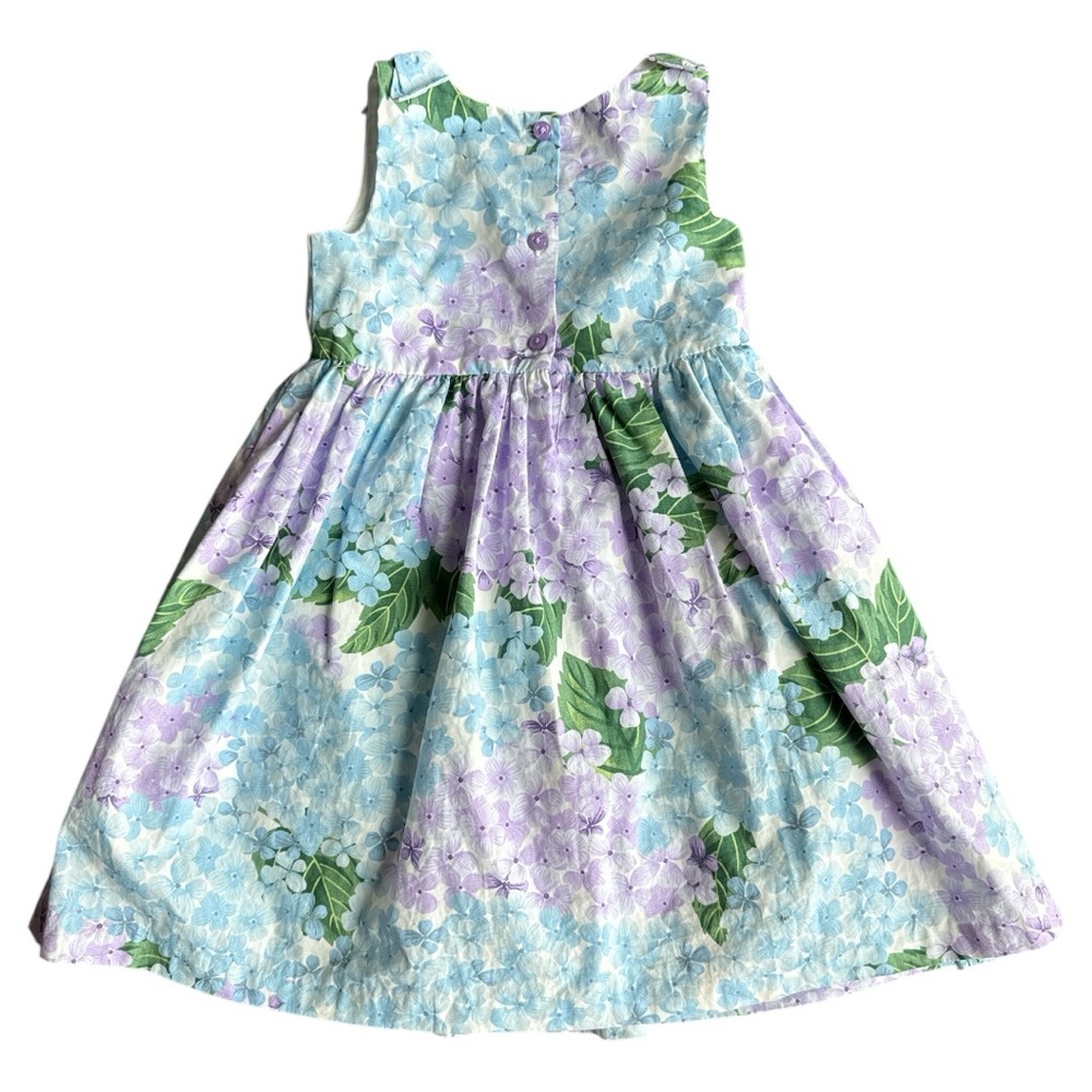 Gymboree 4T Hydrangea Dress and Cardigan - Picture 4 of 5